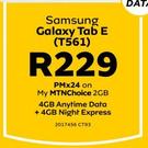 Samsung Galaxy Tab E T561-On My MTN Choice 2GB CT93