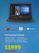 Asus FX553 Gaming Notebook