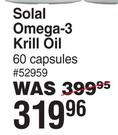 Solal Omega-3 Krill Oil-60 Capsules