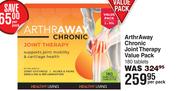 ArthrAway Chronic Joint Therapy Value Pack180 Tablets-Per Pack