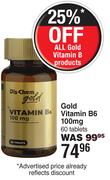 Dis-Chem Gold Vitamin B6 100mg-60 Tablets
