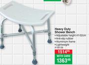 Medic+ Heavy Duty Shower Bench 158136