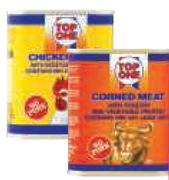 Top One Corned Meat Regular Or Chicken Loaf-300g