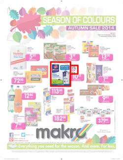 Makro Bloemfontein : Food Catalogue ( 14 May - 28 May 2014 ), page 1