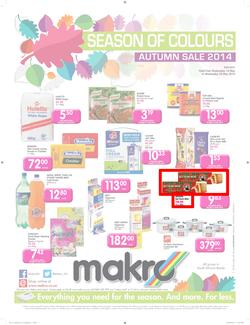 Makro Bloemfontein : Food Catalogue ( 14 May - 28 May 2014 ), page 1