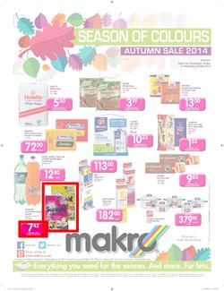 Makro Bloemfontein : Food Catalogue ( 14 May - 28 May 2014 ), page 1