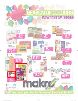 Makro Bloemfontein : Food Catalogue ( 14 May - 28 May 2014 ), page 1