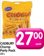 Cadbury Chomp Party Pack-30's