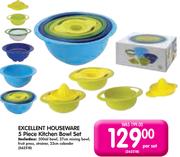 Excellent Houseware 5 Piece Kitchen Bowl Set-Per Set