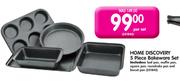 Home Discovery 5 Piece Bakeware Set-Per Set