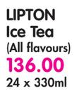Lipton Ice Tea(All Flavours)-24x330ml