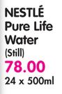 Nestle Pure Life Water(Still)-24x500ml