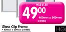 Glass Clip Frame-400x500mm