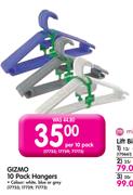 Gizmo 10 Pack Hangers