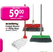Carpet Broom Or 400g Mop-Each