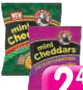 Bakers Mini Cheddars(All Flavours)-33g