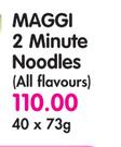 Maggi 2 Minute Noodles-40x73g