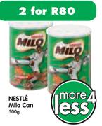 Nestle Milo Can-2x500g