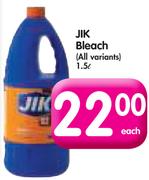Jik Bleach(All Variants)-1.5L