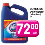 Domestos Disinfectant(All Variants)-3L
