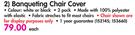 Banqueting Chair Cover