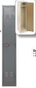 Steel Lockers 4 Tier 1800x300x450mm