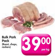 Bulk Pork Pack-Per Kg