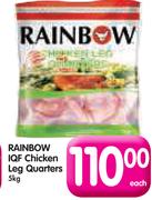Rainbow IQF Chicken Leg Quarters-5Kg