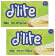 D'Lite Medium Fat Spread Brick-500g