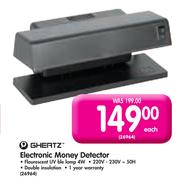   Ghertz Electronic Money Detector