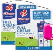Clover UHT Milk(All Variants)-6x1L