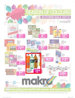 Makro Cape Town : Food Catalogue ( 14 May - 28 May 2014 ) , page 1