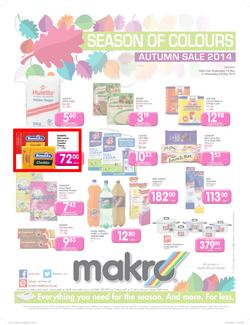 Makro Cape Town : Food Catalogue ( 14 May - 28 May 2014 ) , page 1