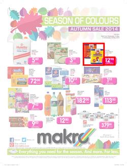 Makro Cape Town : Food Catalogue ( 14 May - 28 May 2014 ) , page 1