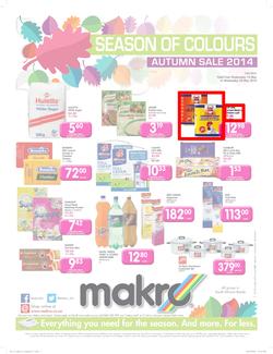 Makro Cape Town : Food Catalogue ( 14 May - 28 May 2014 ) , page 1
