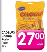 Cadbury Chomp Party Pack-30's Each