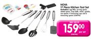Nova 17 Piece Kitchen Tool Set-Per Set