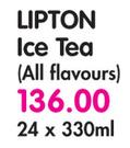 Lipton Ice Tea (All Flavours) - 24 x 330ml