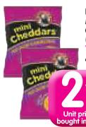 Bakers Mini Cheddar (All Flavours) - 6 x 33g