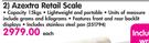 Adam Azextra Retail Scale