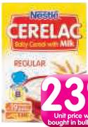 Cerelac Infant Cereal(Regular, Banana, Maize, Rice Only)-250g