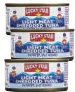 Lucky Star Shredded Tuna In Water-170g
