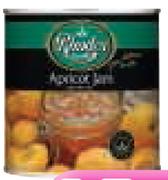 Rhodes Smooth Apricot Jam-6x900g