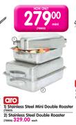 Aro Stainless Steel Mini Double Roaster