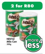Nestle Milo Can-2 x 500g