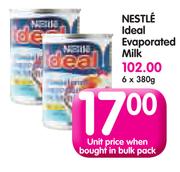 Nestle Ideal Evaporated Milk-6 x 380g