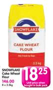 Snowflake Cake Wheat Flour-2.5Kg Each