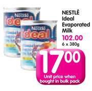 Nestle Ideal Evaporated Milk-380g Each