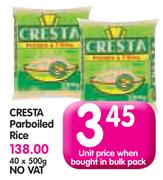 Cresta Parboiled Rice-40 x 500g