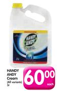 Handy Andy Cream-3L Each